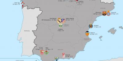 Mapa del real Madrid 