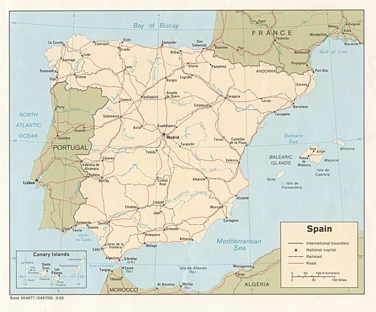 Madrid en el mapa